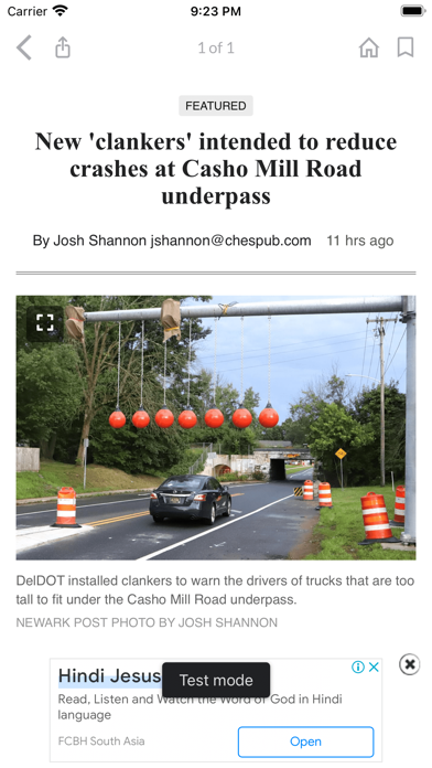 Newark Post Online Screenshot