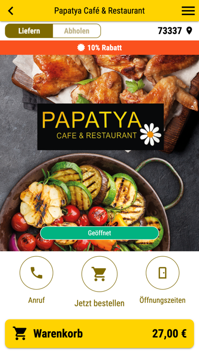 Papatya Café & Restaurant Screenshot