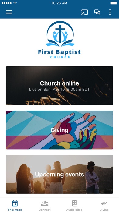 1st Baptist Church SS Screenshot