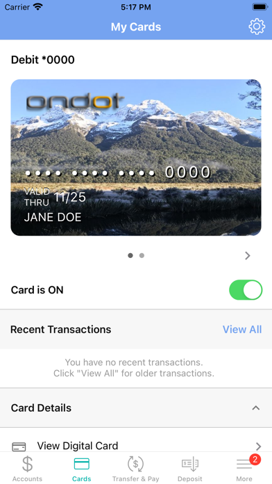 Magyar Bank Mobile Banking App Screenshot