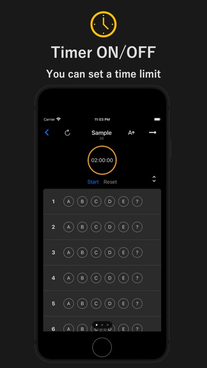 Answer Sheet with Overview screenshot-3