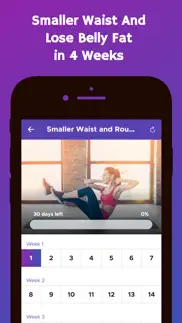 30 day weight loss challenge iphone screenshot 4