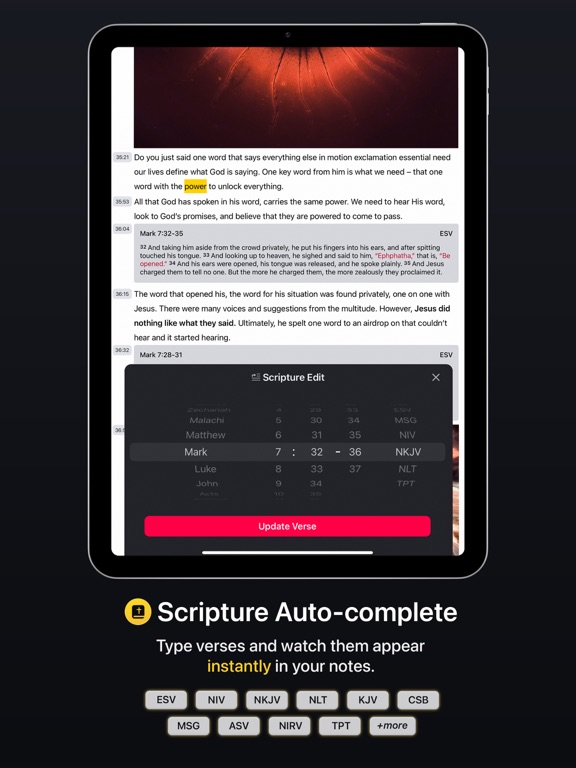 Screenshot #5 pour Spirit Notes - Christian Notes