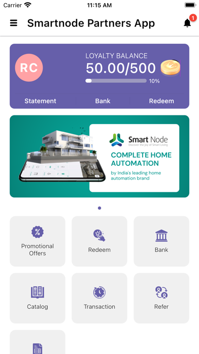 SmartNode Partners App Screenshot