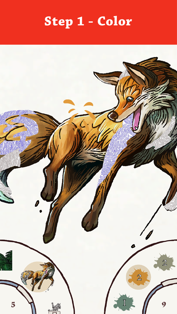 Ink Tail Color Story Puzzle