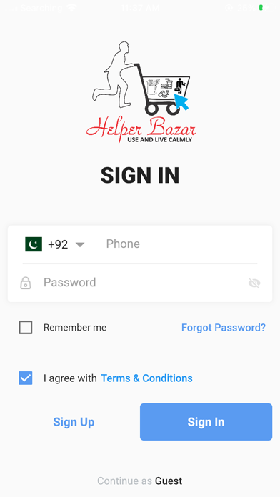 Helper Bazar Screenshot
