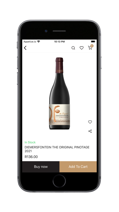 Diemersfontein Wine Screenshot