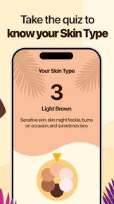 Fashion UV index widget screenshot