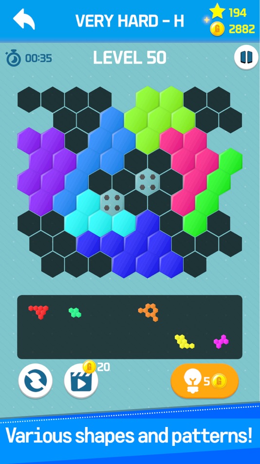 #5. Puzzle TimeAttack (iOS) Podle: Dreamplay Games Inc.