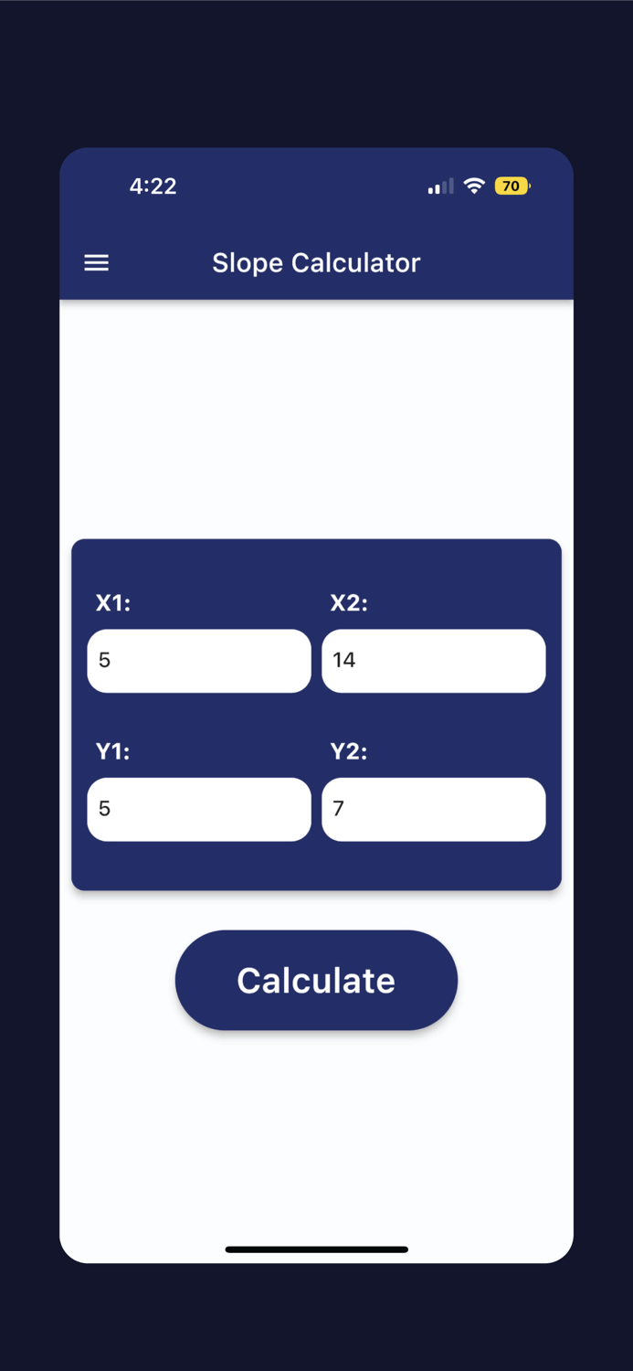 Slope Calculator with Steps