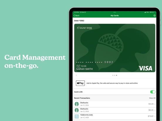 Screenshot #6 pour Legacy Bank