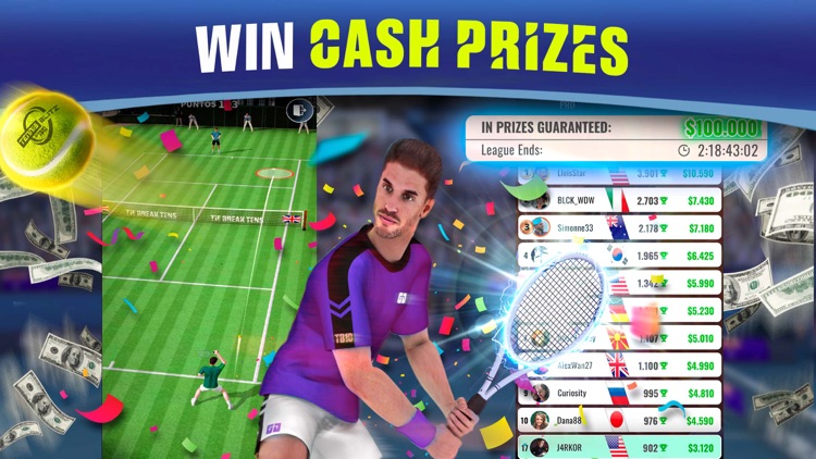 Tennis Blitz by Tie Break Tens screenshot-7