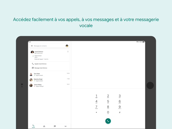 Screenshot #4 pour Google Voice