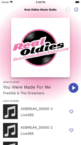 Game screenshot Real Oldies Music Radio mod apk