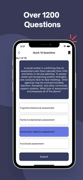Game screenshot MSW Test Prep 2023 apk