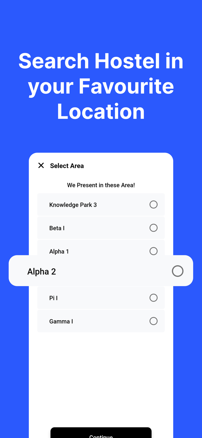 Provider  Search Hostel and PG