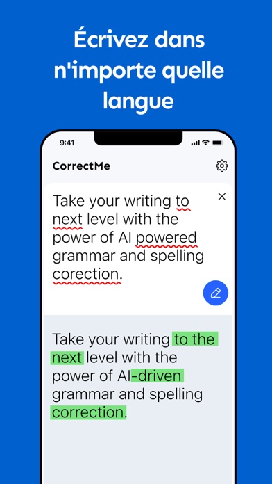 Screenshot #3 pour Correcteur d'Orthographe IA ゜