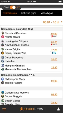 Game screenshot BasketNews hack