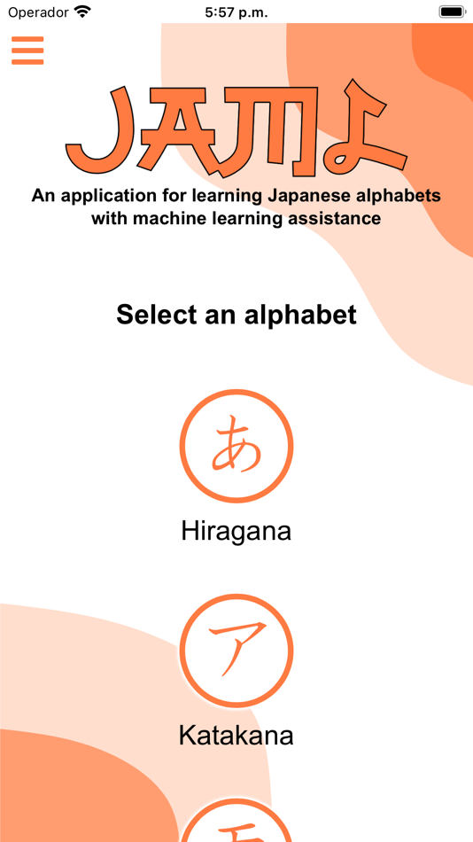 #1. JAML Learn Japanese Alphabets (iOS) 由: Jorge Hugo Sanz Saez