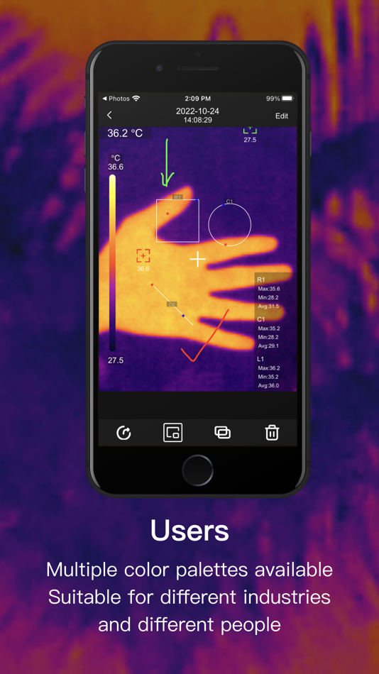 #2. Thermal Mobile (iOS) Podle: UNI-TREND TECHNOLOGY (CHINA) CO.,LTD.