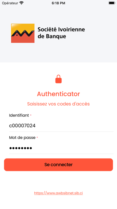 SIB CHECK AUTHENTICATOR Screenshot