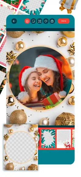 Game screenshot Christmas Messages & Frames apk