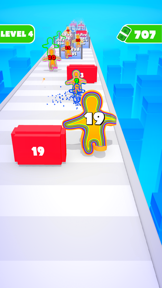 #7. Stackman Run (iOS) 由: Hande Oney