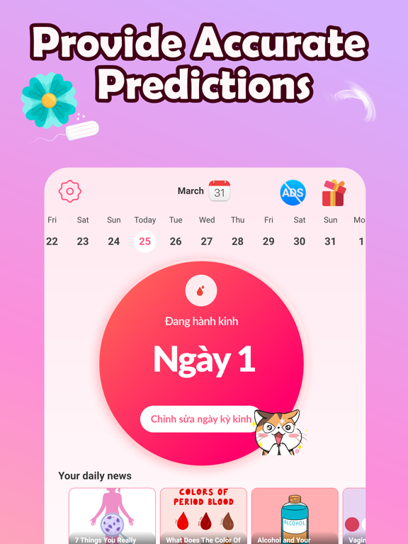 Lia Period Tracker & Pregnancy