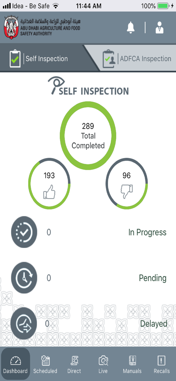 ADAFSA Self Inspection