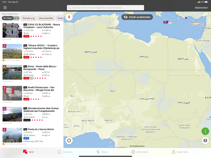 Naturfreunde Tourenportal