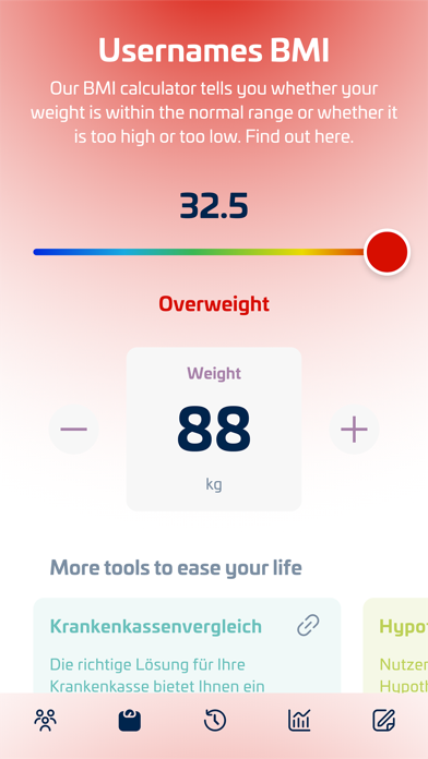 BMI Rechner Neo Screenshot