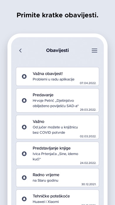 GISKO knjižnica Osijek Screenshot