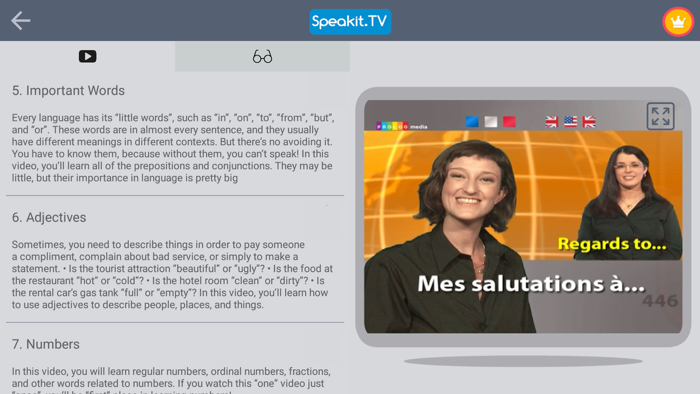 French  by Speakit.tv