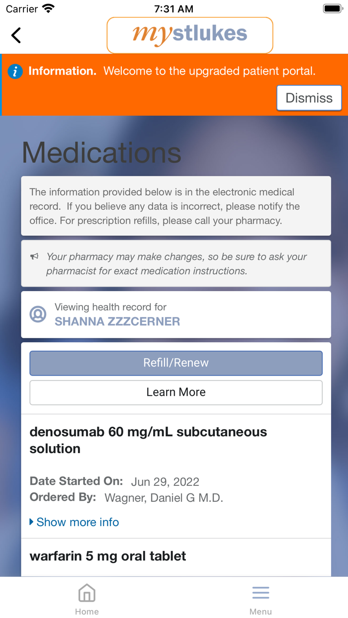 mystlukes Patient Portal