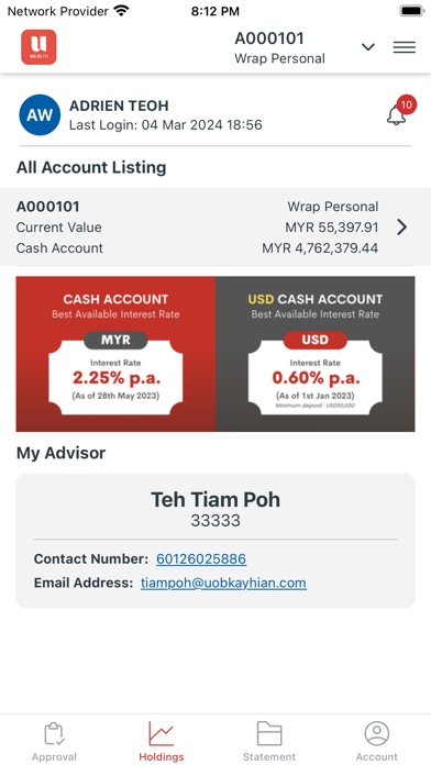 UWEALTH Screenshot