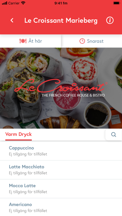 Le Croissant Coffee & Bistro Screenshot