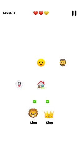 Game screenshot Emoji 2 Words : Guess and Sort apk