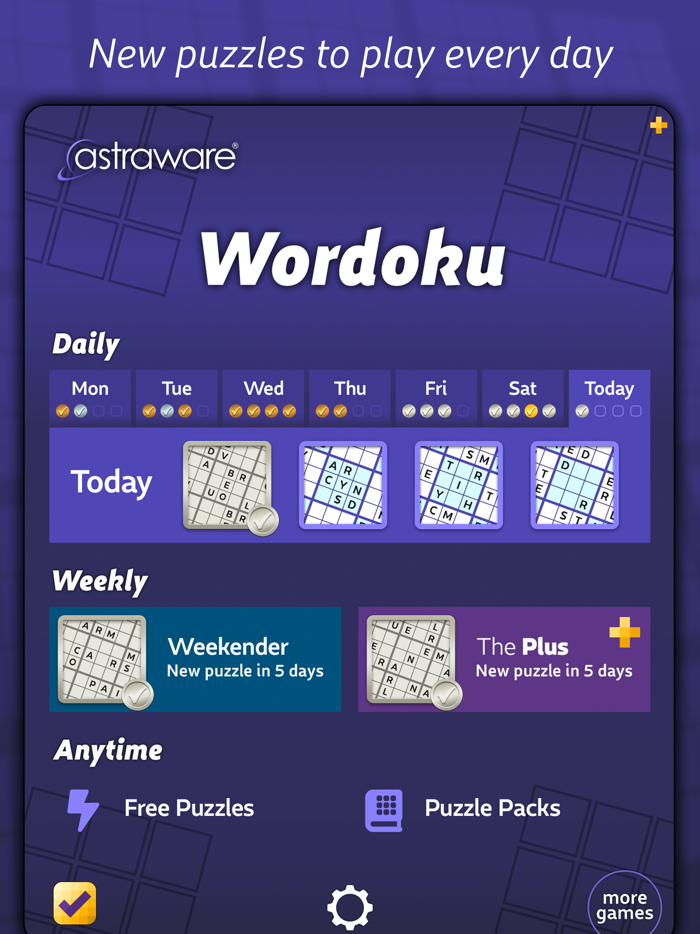Astraware Wordoku