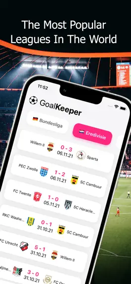 Game screenshot GoalKeeper - Football Scores hack