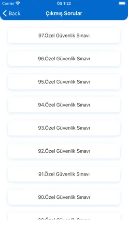 Game screenshot Özel Güvenlik Sınavı apk