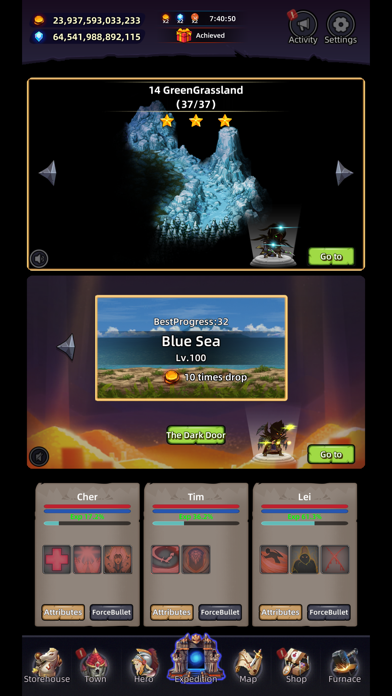 Heros And Treasures Screenshot