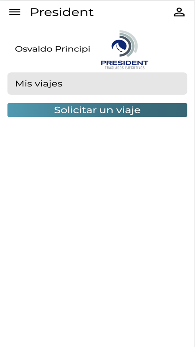 President Traslados Ejecutivos Screenshot