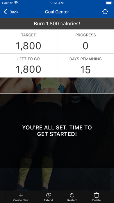 Health & Fitness Center Screenshot