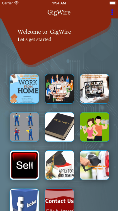 GigWire App Screenshot