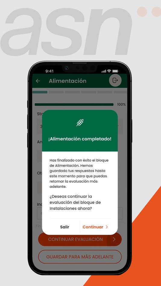 #3. Check List ASN (iOS) By: E-tecnia Soluciones