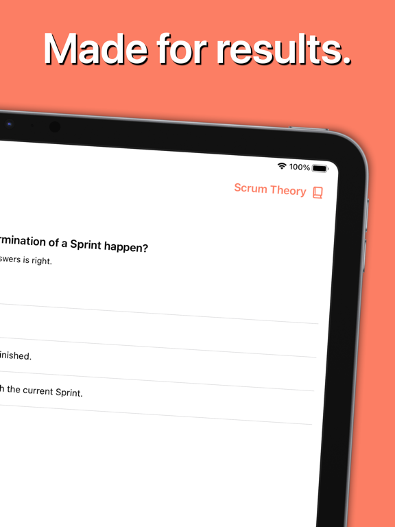 Screenshot #5 pour Scrum Pocket Training