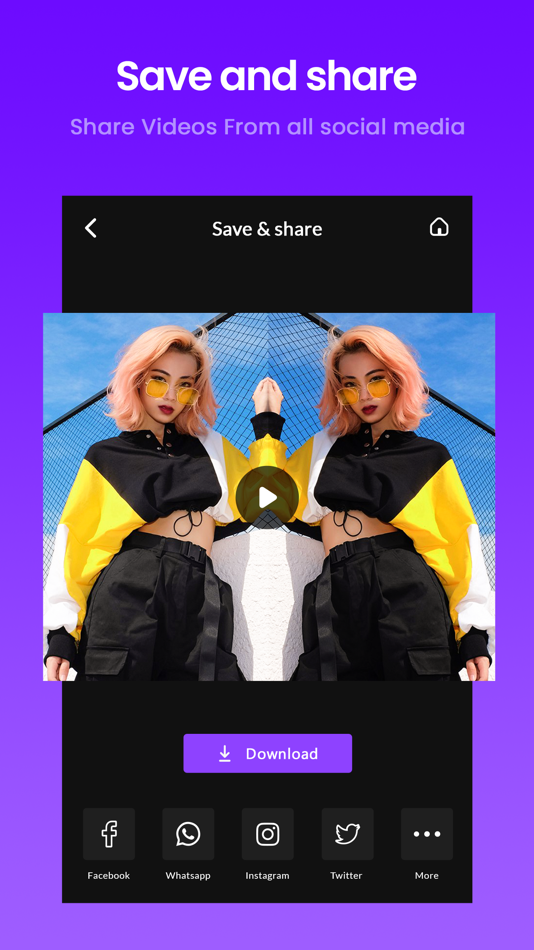 #3. Mirror video editor (iOS) 来自: Aditya Sharma