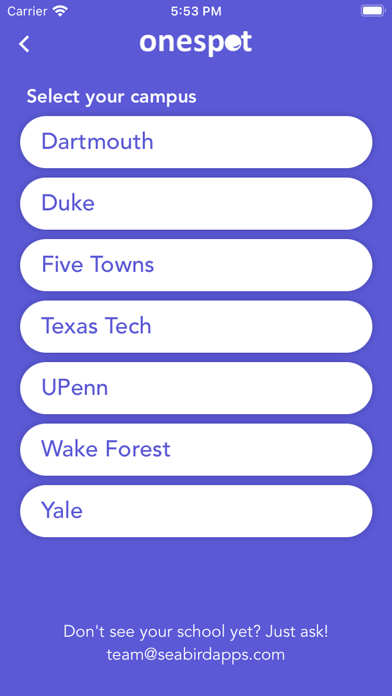 Onespot Campus Screenshot