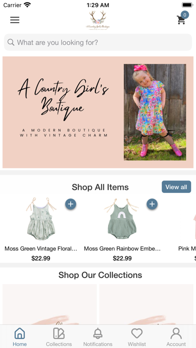A Country Girls Boutique Screenshot