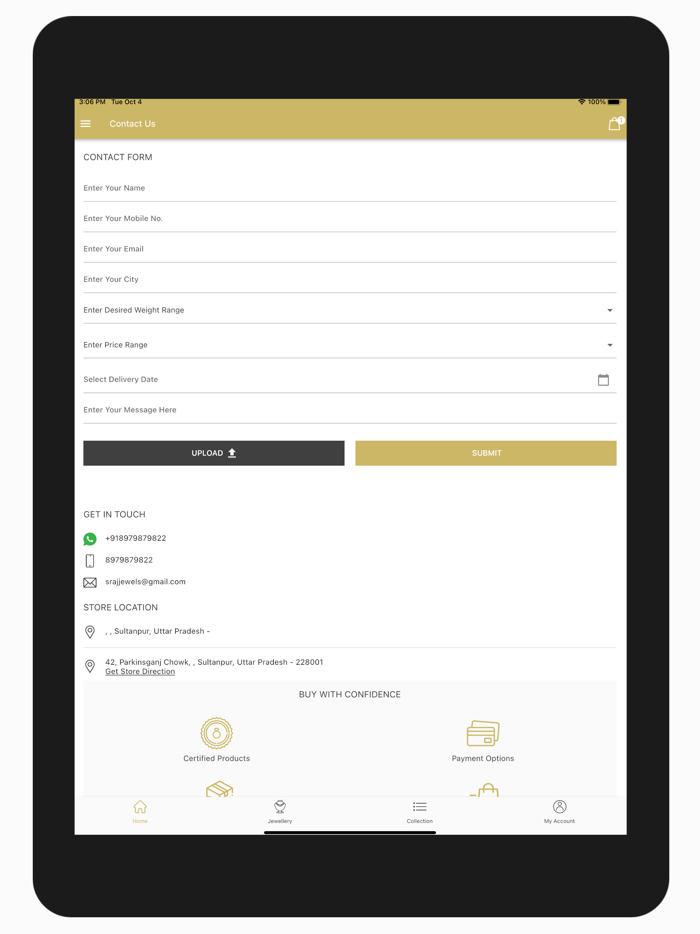 S. Raj Jewellers Jewelry Store